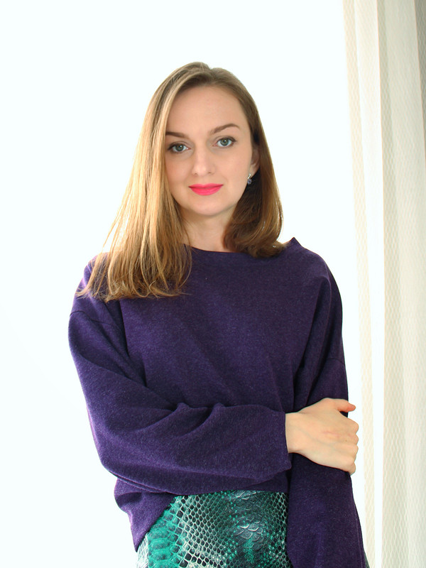 Фиолетовый пуловер от ChupChup 