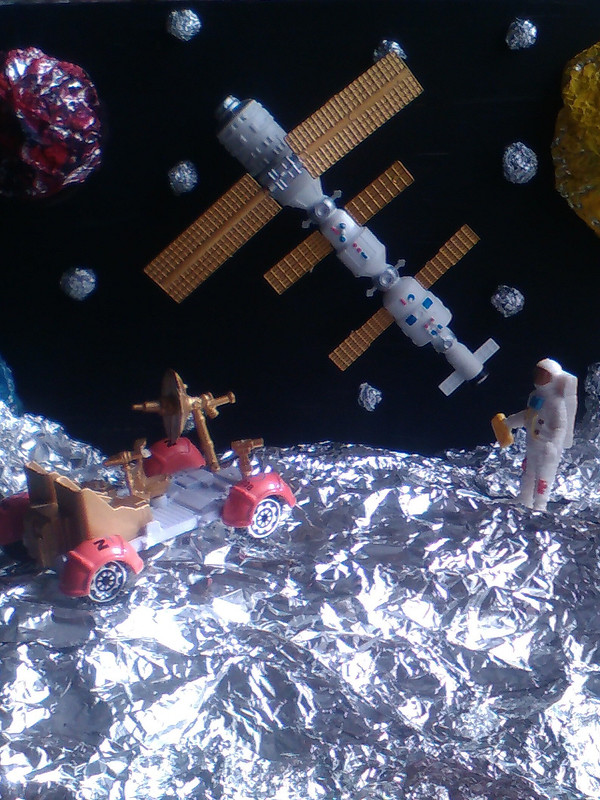 Поделка к Дню космонавтики от Lara_