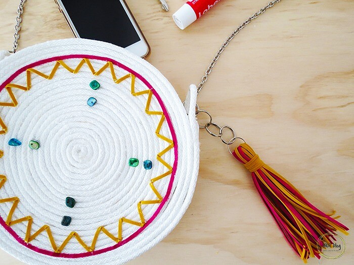 DIY. Как сделать сумку из бельевой верёвки. подарки своими руками craft idea