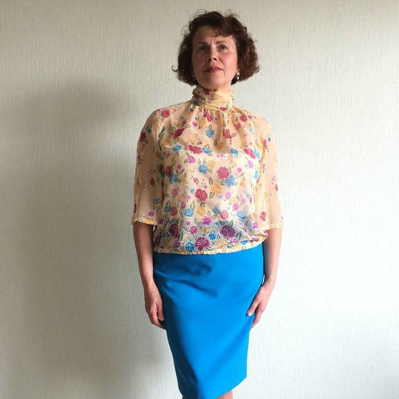 Блуза «Цветочная рапсодия» от LiviaLife