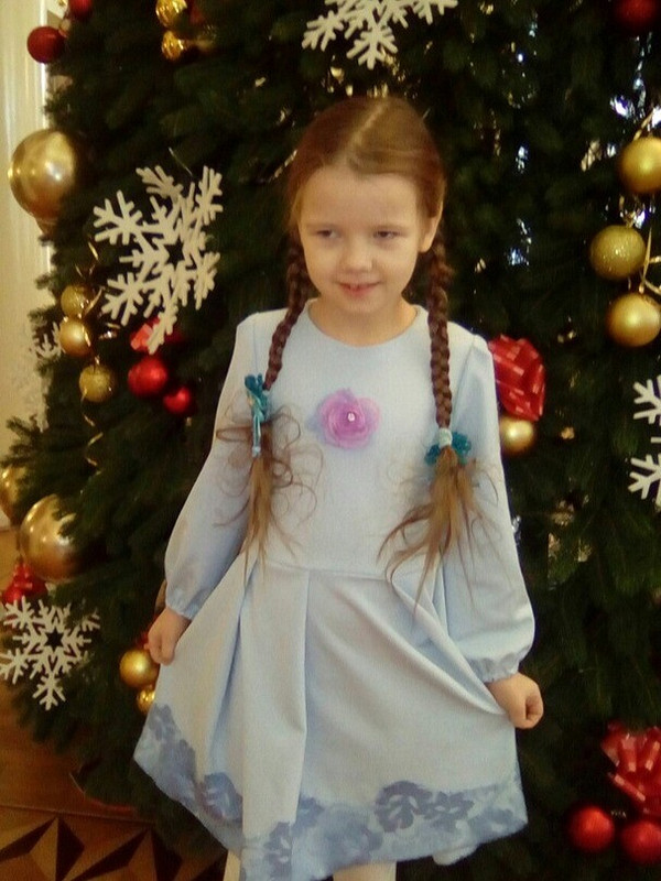 Платье по эскизу дочери от Ирина ВВ