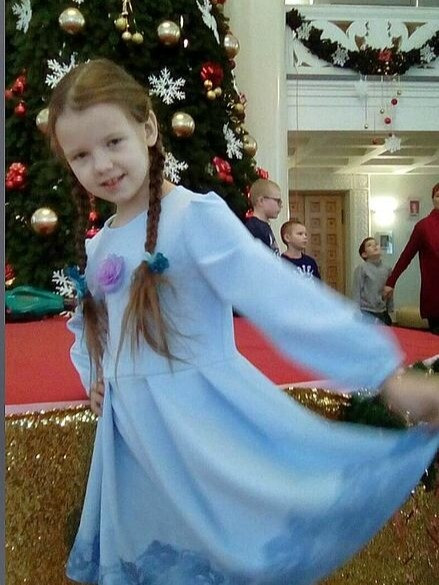 Платье по эскизу дочери от Ирина ВВ