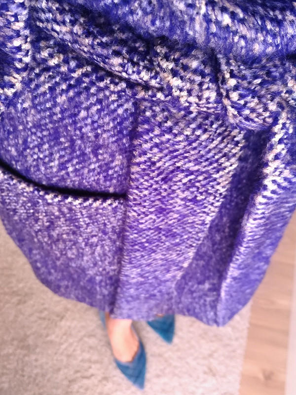 Фиолетовое пальто-халат от ChupChup 