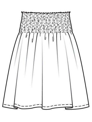 Пышная юбка