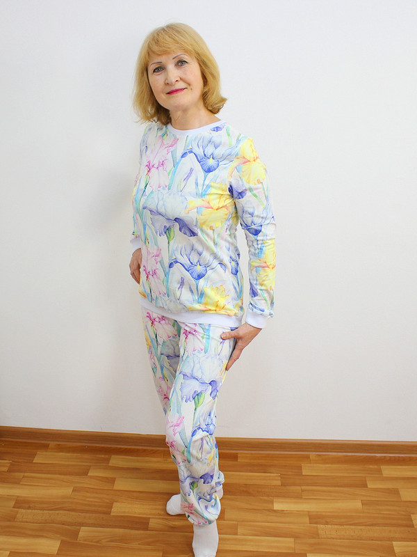 Пижама и водолазка для свекрови от Sveta Sews