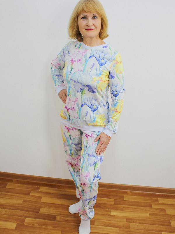 Пижама и водолазка для свекрови от Sveta Sews