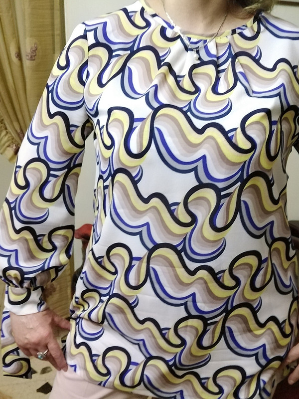 Удачная блузка. от victoriya edera