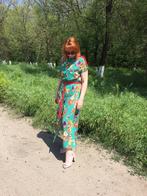 Платье-рубашка Burda 4/2019 от АленкаКр
