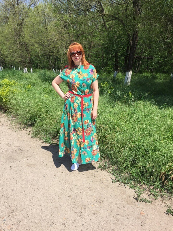 Платье-рубашка Burda 4/2019 от АленкаКр