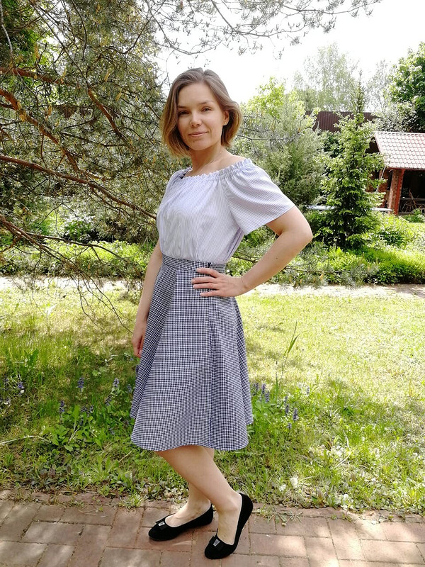 Блузка с обложки от OlgaSitnikova