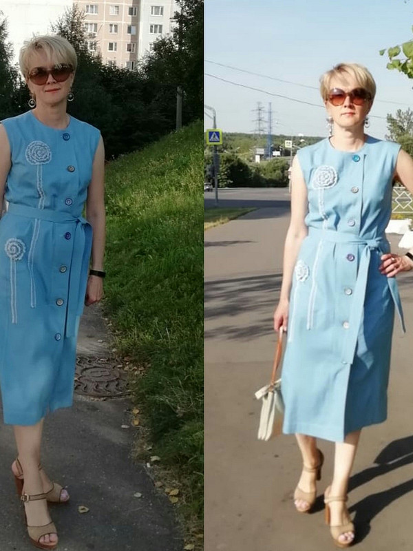 Два платья по одной выкройке от Джульетта Викторовна