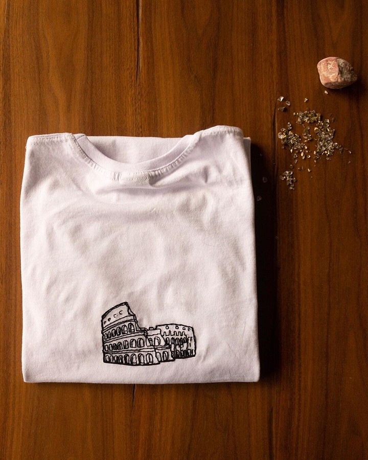 20 идей ручной вышивки на футболке, которые вам захочется повторить
