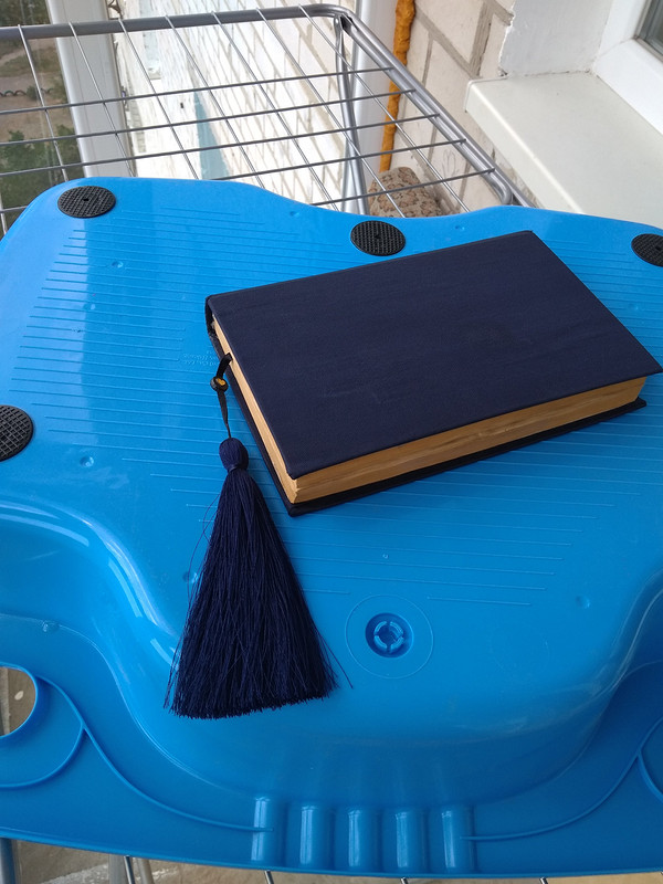 Клатч - книжка с закладкой кисточкой от nanujbee
