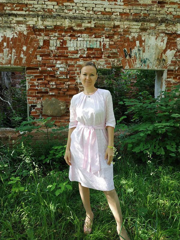 Розовое платье от Liubov_ileto