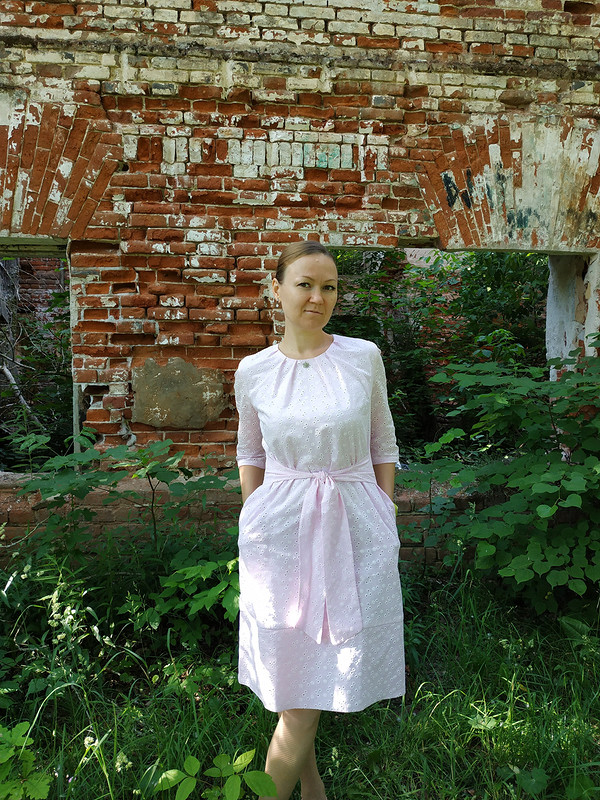 Розовое платье от Liubov_ileto