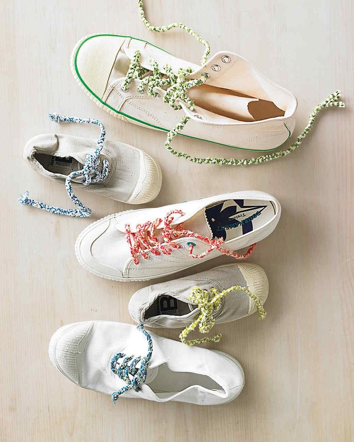 Необычные шнурки для обуви: 11 идей с инструкциями