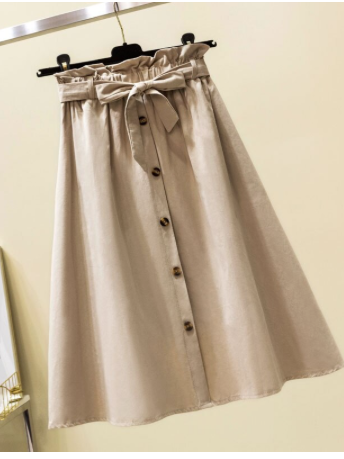 Летняя юбка с высокой талией от larus-inhouse