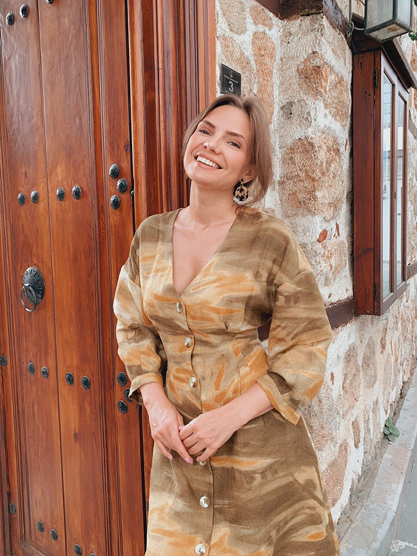 Льняное платье от Таня Орлова
