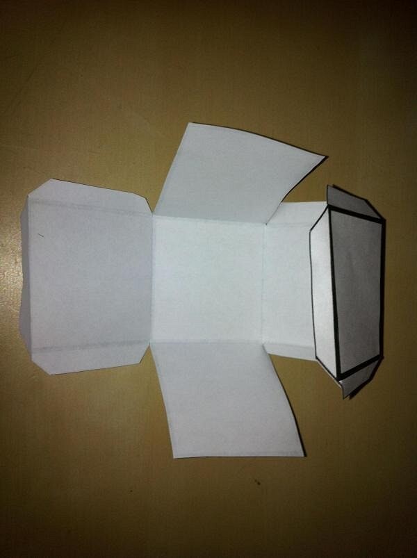 Как сделать коробку из картона