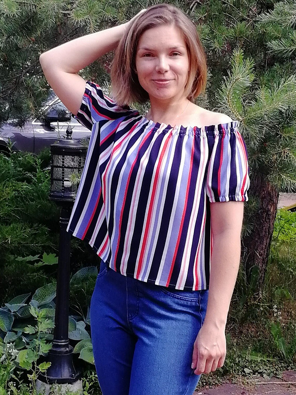 Блузка №115 6/2019 от OlgaSitnikova