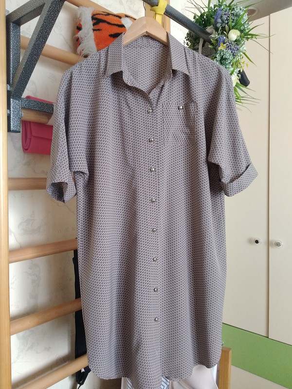 Сувенир из командировки или Платье-рубашка для дочки от olgaskiba