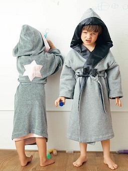 Купальные халаты для девочек и для мальчиков №142 A