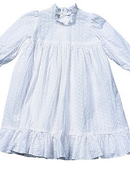 Платье №624 — выкройка из Burda. Детская мода 1/2014