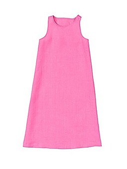 Платье А-силуэта №636 — выкройка из Burda. Детская мода 1/2016