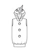 Маскарадный костюм «Снеговик» №133