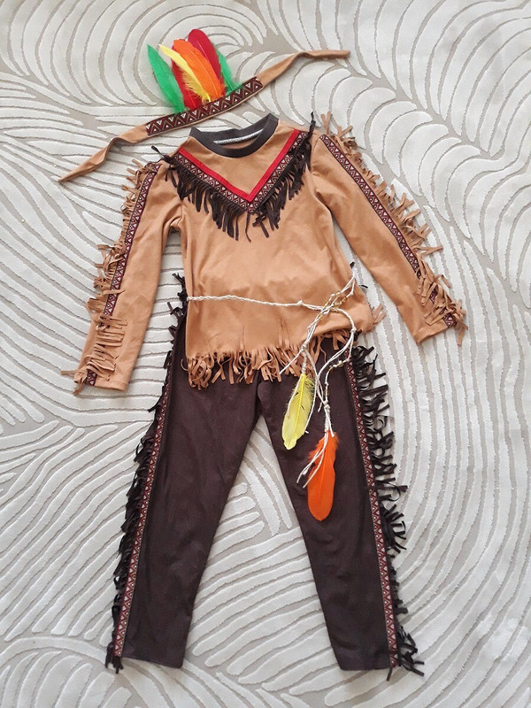 Новогодний костюм индейца от Tatyana_İslek