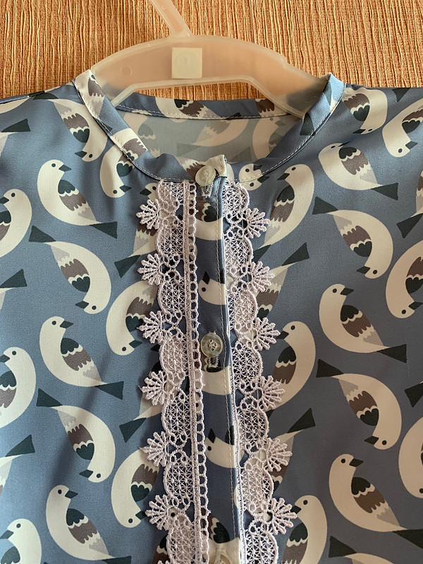 Блузка для маленькой принцессы «Птички» от Еле7на