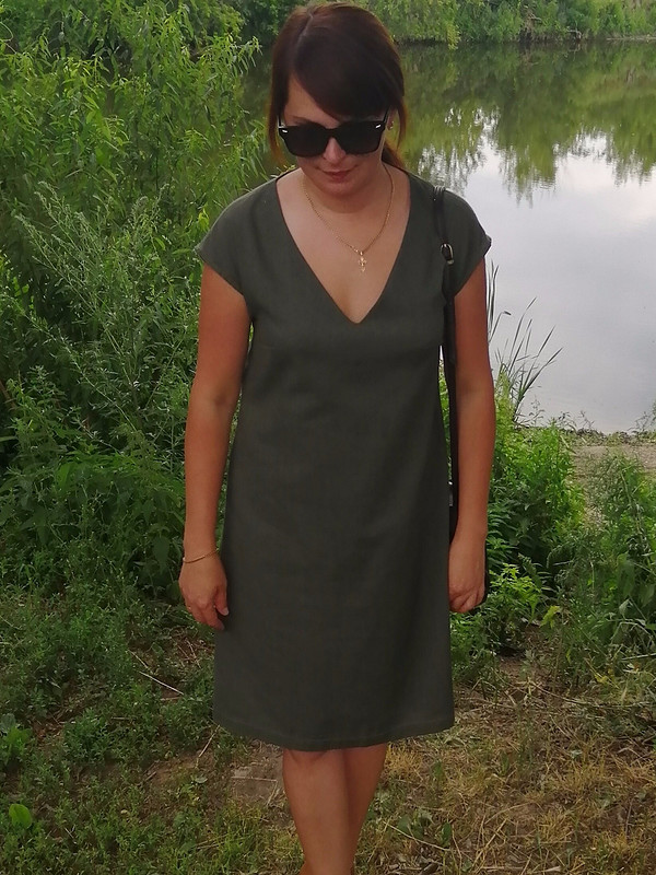 Моё летнее льняное платье от oksana2009