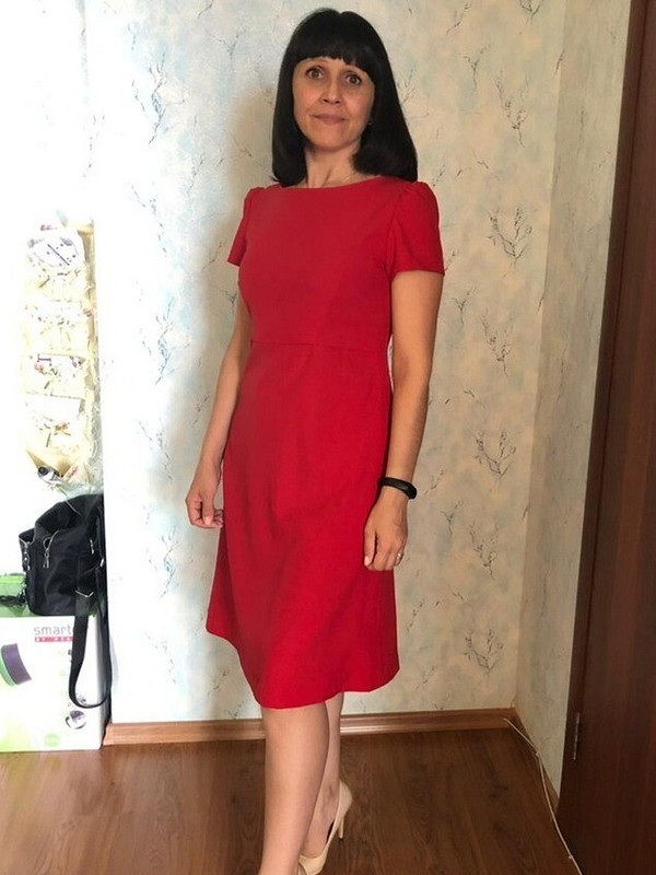 красное платье от sze1976