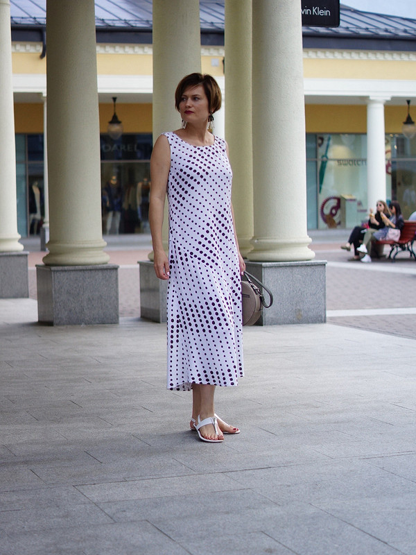 Лето, платье и горох от olgapoluektova_style
