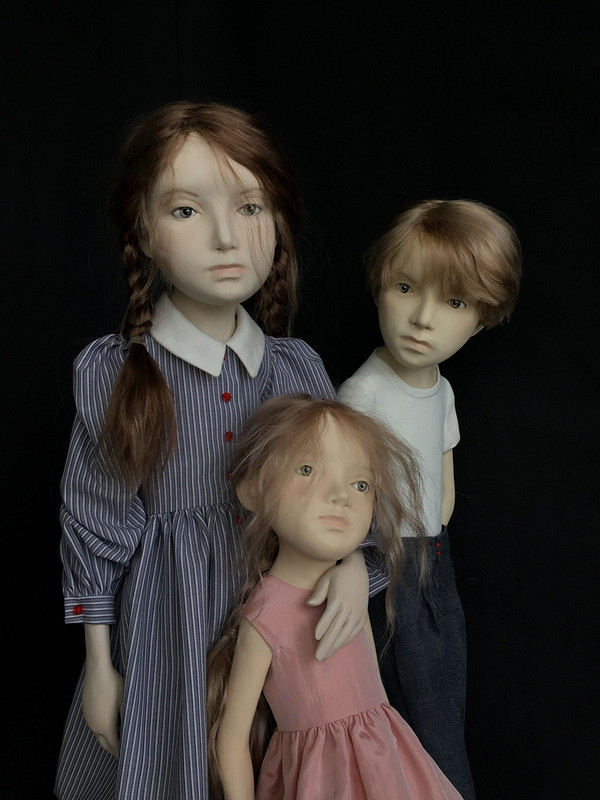 Фарфоровые куклы «Сёстры» от bebeka