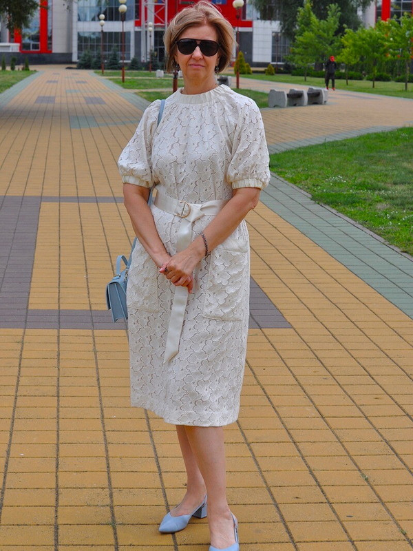 Платье с защипами от Светлана Гасымова