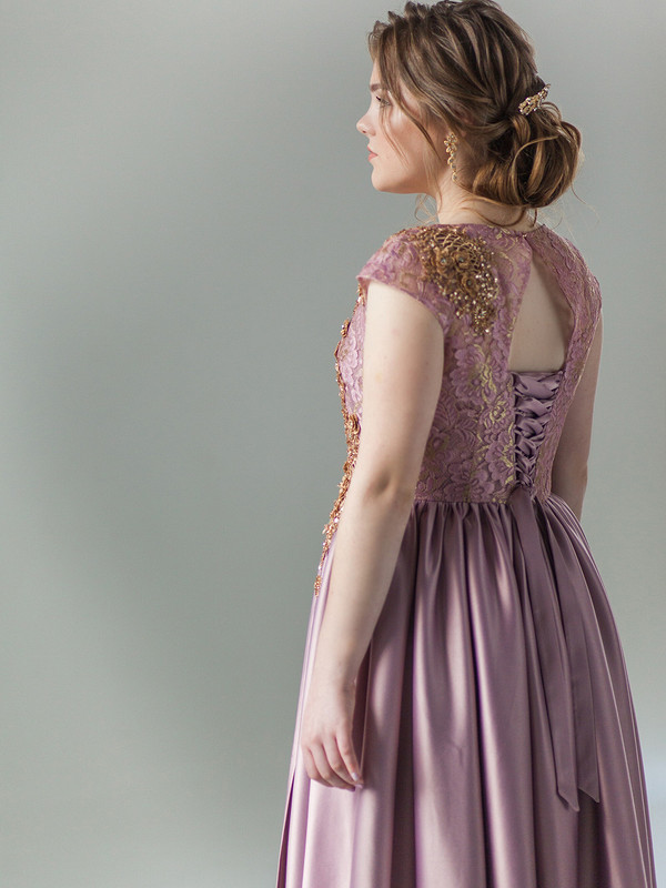 Платье «Роза в бронзе» от olga-palet