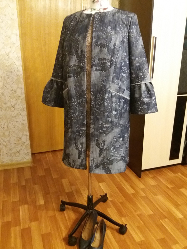 Летнее пальто из джинсовой ткани от saskachevan2906