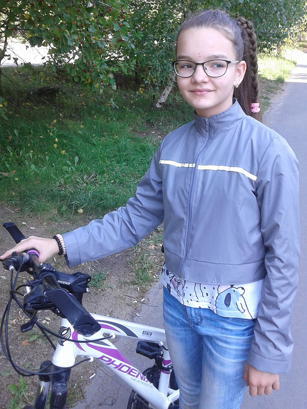 Короткая ветровка для девочки-подростка от NatalyaKuzovkina