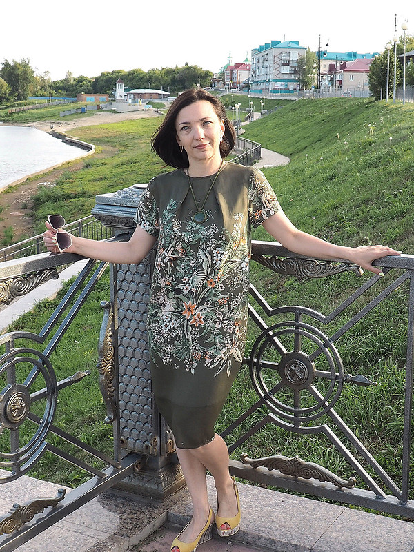 Любимое платье уходящего лета от Ирина Шмидт