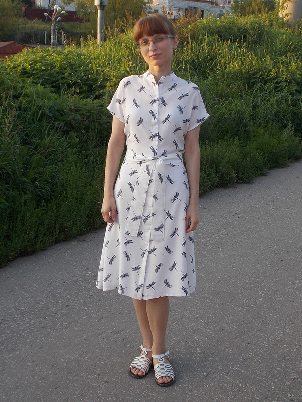 Платье со стрекозками от MargaritaKv