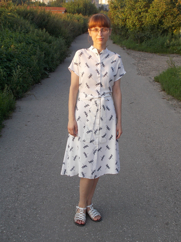 Платье со стрекозками от MargaritaKv