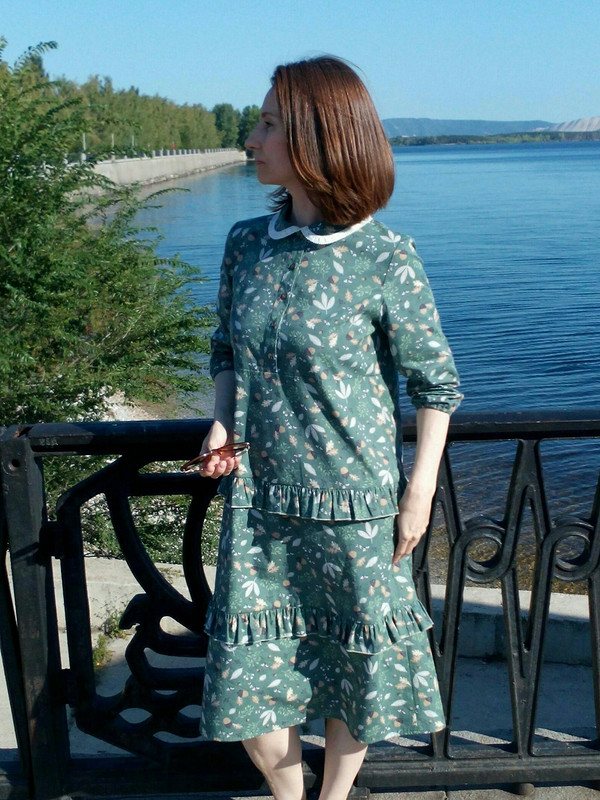 Платье с оборками от Daria_Sokolova