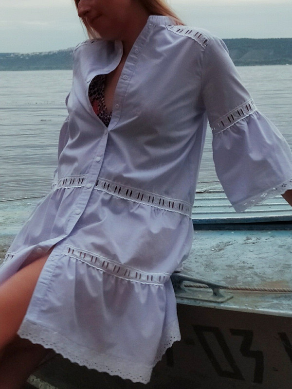 Пляжное платье- туника от Елена Шабанова