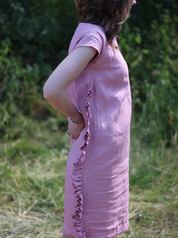 Платье льняной шарик от Lana Kovalskaya
