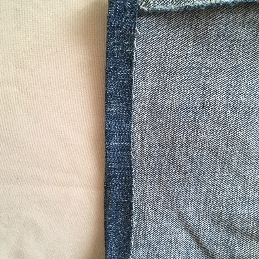Как подшить джинсы вручную двойным швом вперёд иголку
