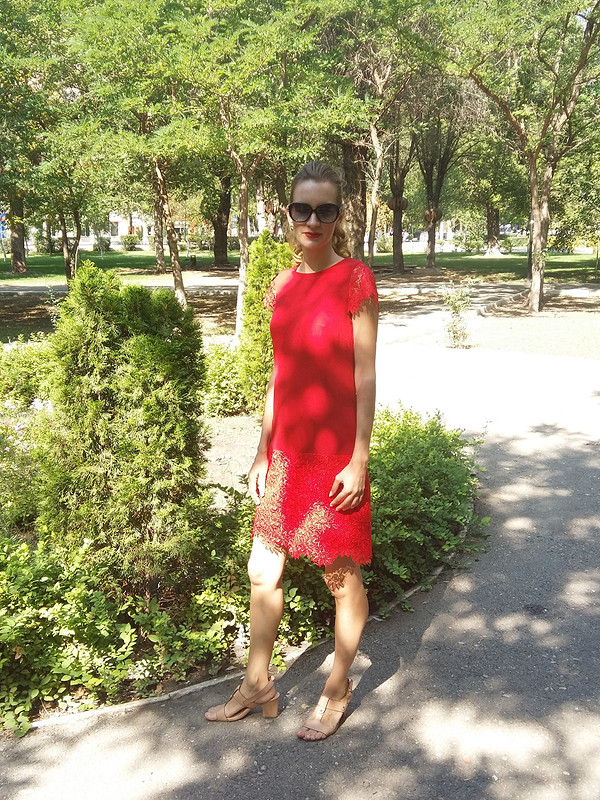 Красное платье от kisulka83