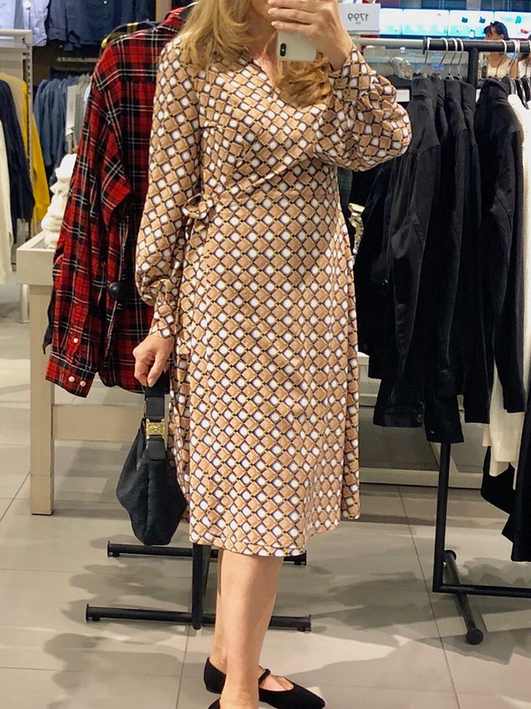 Платье из блузки 117 Burda 10/2018 от Penka22