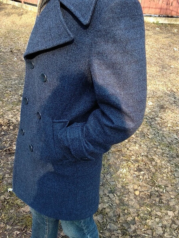 Пальто «бушлат» для подростка от zelenaya