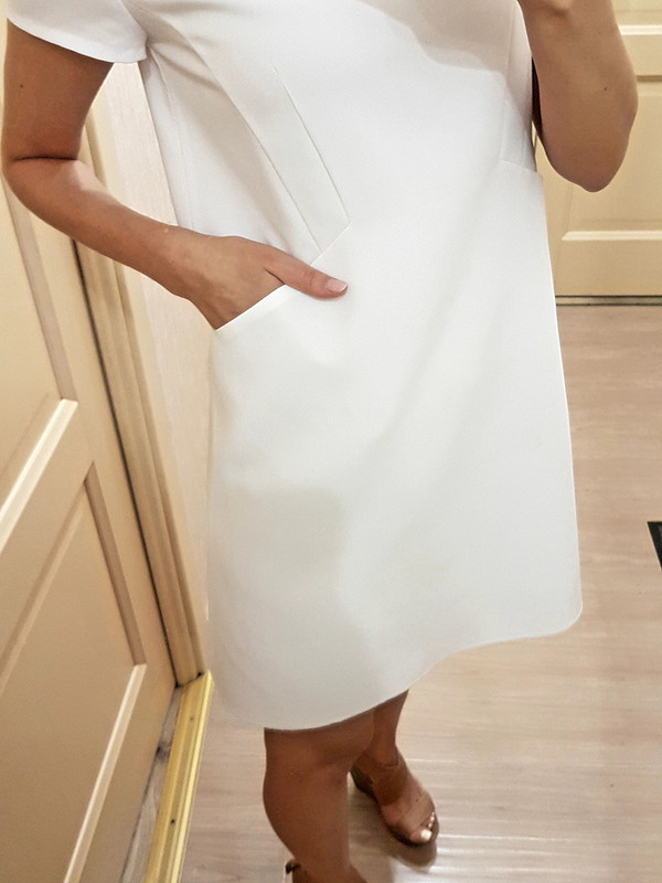 Белое платье от Lafaeva